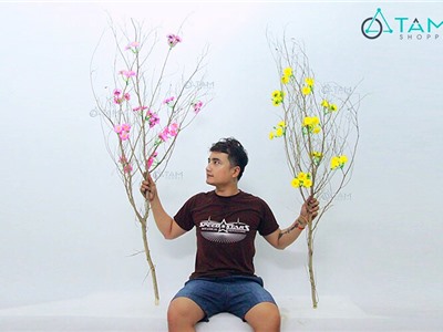 Cành cây khô trang trí số 16